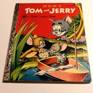Vintage Little Golden Book MGM's Tom and Jerry